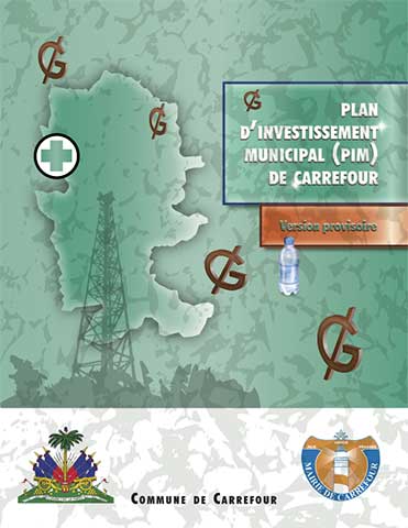Plan d'investissement municipal de Carrefour, recto