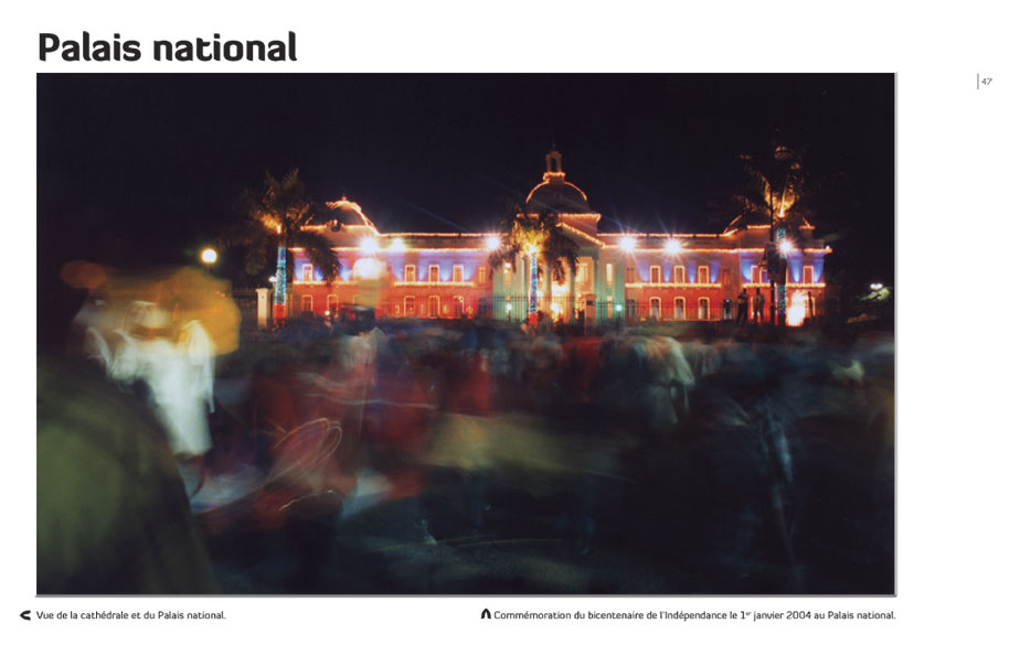 page 47, commmoration du bicentenaire de l'Indépendance le premier janvier 2004 au Palais national